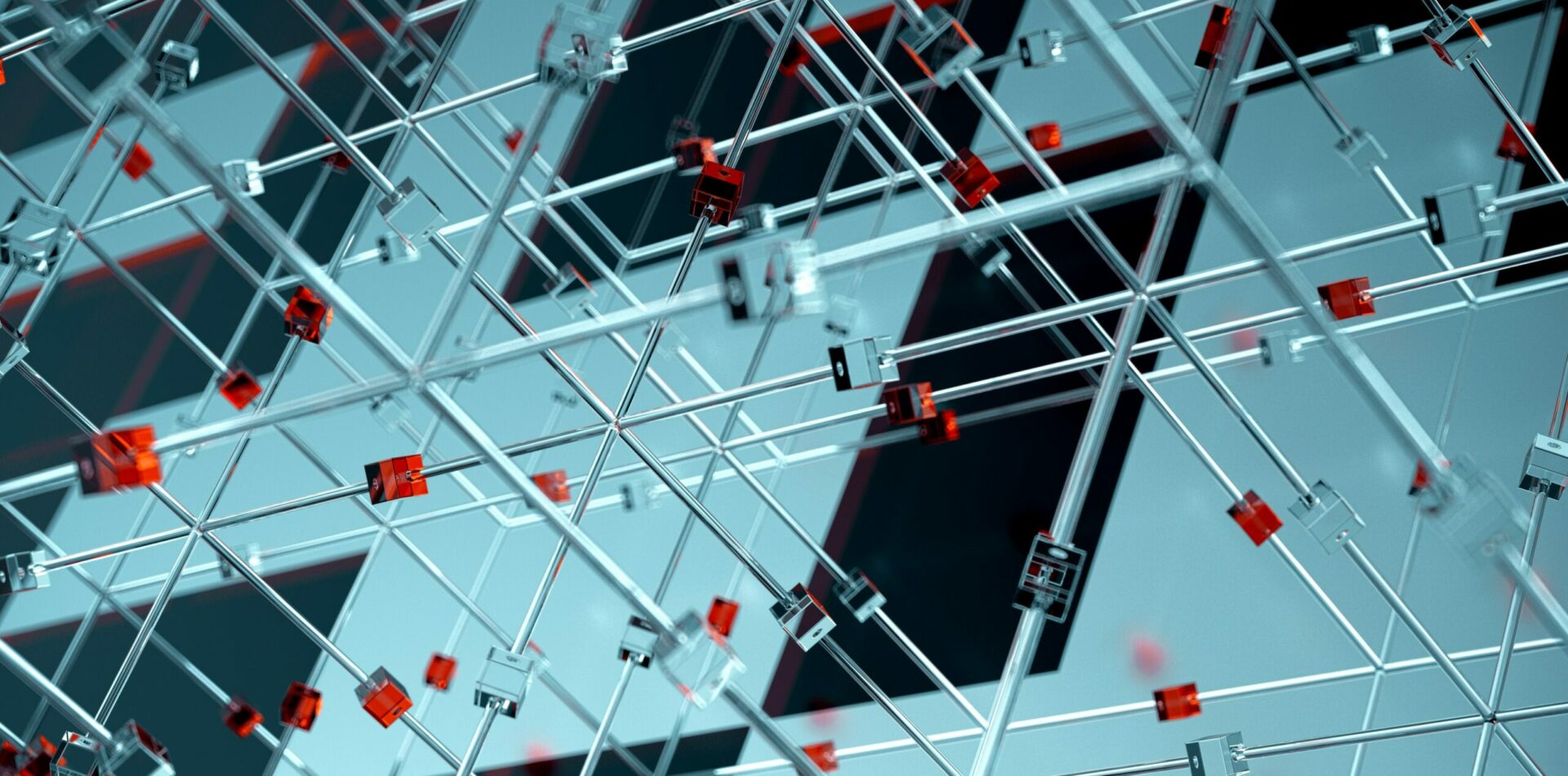 Een abstract beeld van datasegmenten die Microsoft aanbiedt via Xandr.